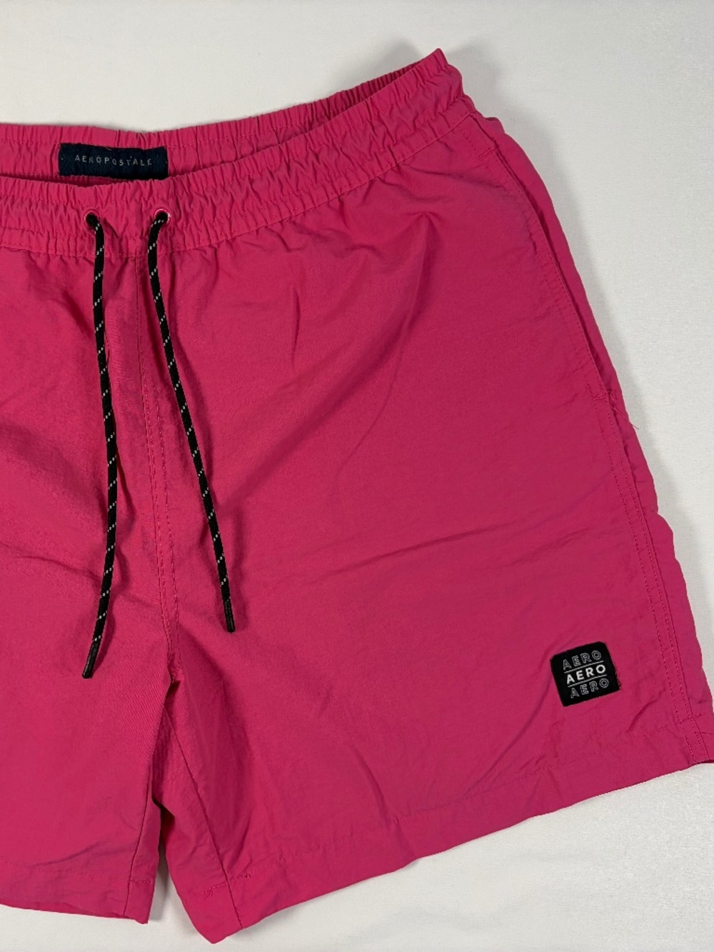 Aeropostale Men’s Swim Trunks Medium Pink 5” Inseam